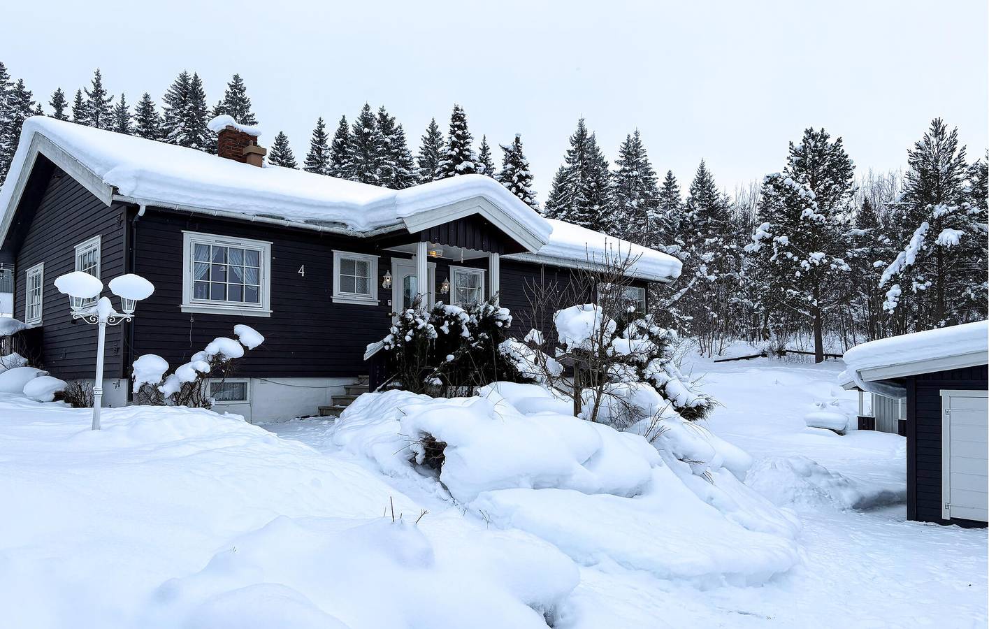 Feriehus for 7 personer med terrasse in Østre Toten