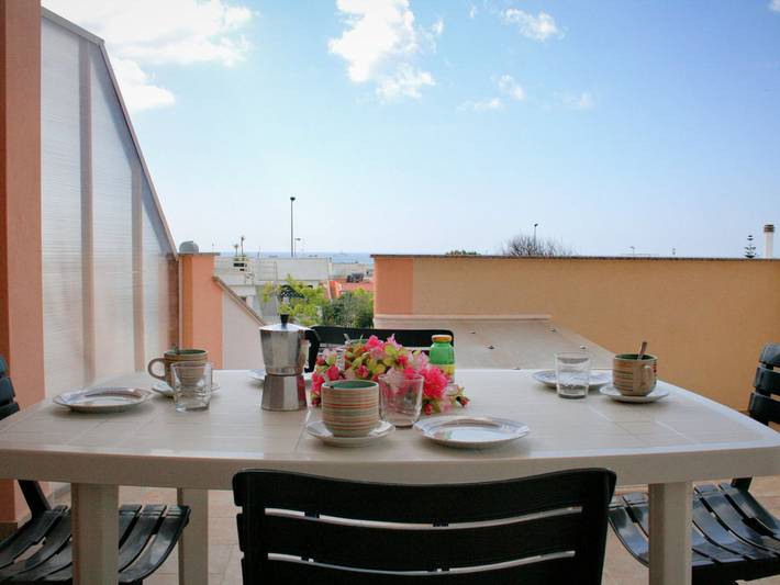 Appartamento per 4 persone, con Terrazza a Marina di Pescoluse