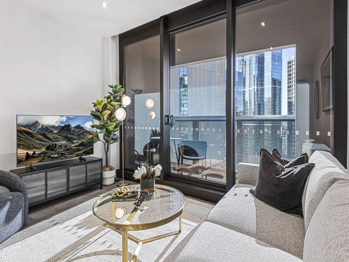 Vacation rental for 4 people, with pool and sauna as well as balcony/terrace in Southbank