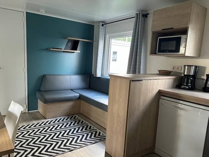 Camping du Golf - Mobilheim 4 personen - Green-Reihe 26 in Dives-sur-Mer, Lisieux und Umgebung