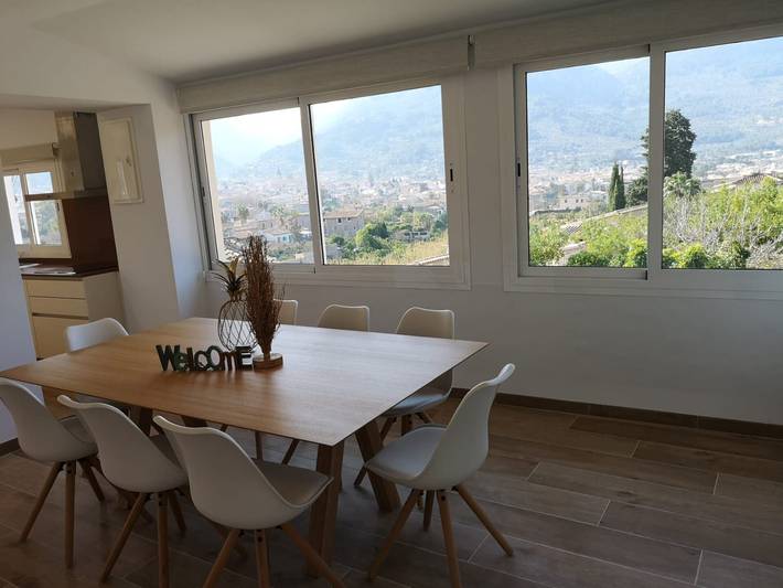 Apartamento entero, Villa 'Arbona Dalt' con vistas a la montaña, Wi-Fi y aire acondicionado in L'Horta, Sóller