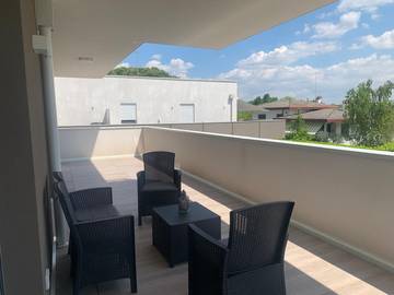 Gîte pour 4 personnes, avec terrasse, animaux acceptés à Venise