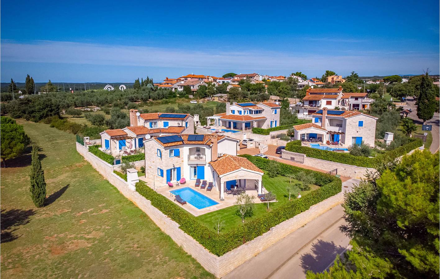 Maison de vacances pour 8 personnes avec terrasse in Tar-Vabriga, Région d'Umag