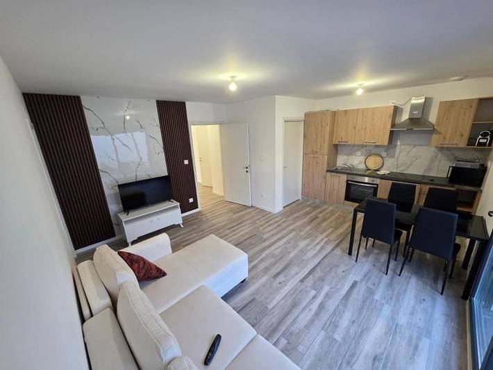 Appartement de vacances pour 6 personnes, avec jardin