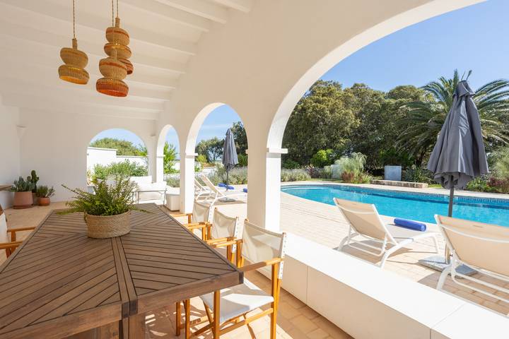 Chalet para 11 personas con jardín in Ferrerías, Menorca