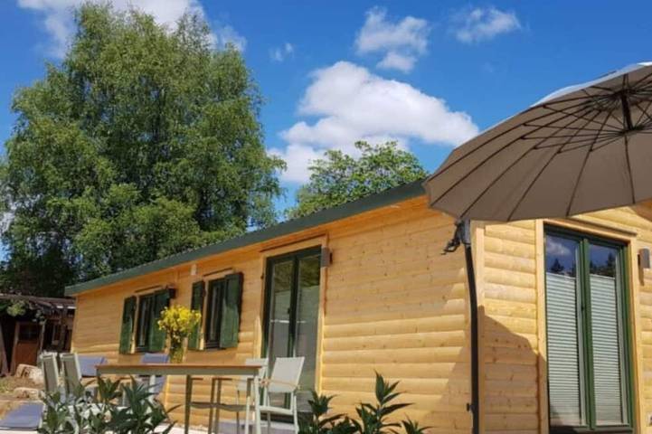 Ferienhaus für 4 Personen, mit Garten in Mücke