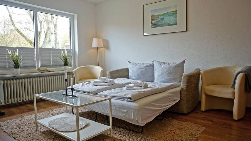 Ganze Wohnung, Appartement "Rochelsand Eg" in Tating für 1-3 Personen in Tating, Eiderstedt