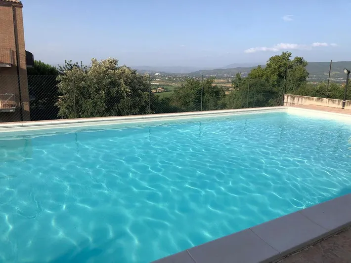 Ferienwohnung für 3 Personen, mit Pool und Ausblick sowie Balkon - 1