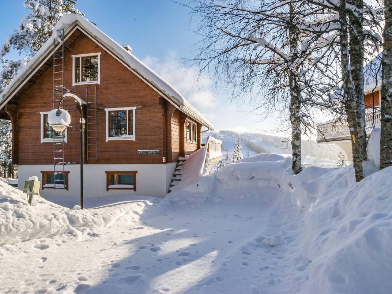 Alppikylä 3a paritalo in Ukkohalla, Kainuu