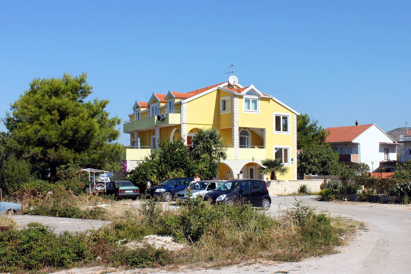 Ganze Wohnung, 1-Zimmer-Ferienwohnung mit Balkon Sibenik A-4166-b in Sibenik, Šibenik-Knin