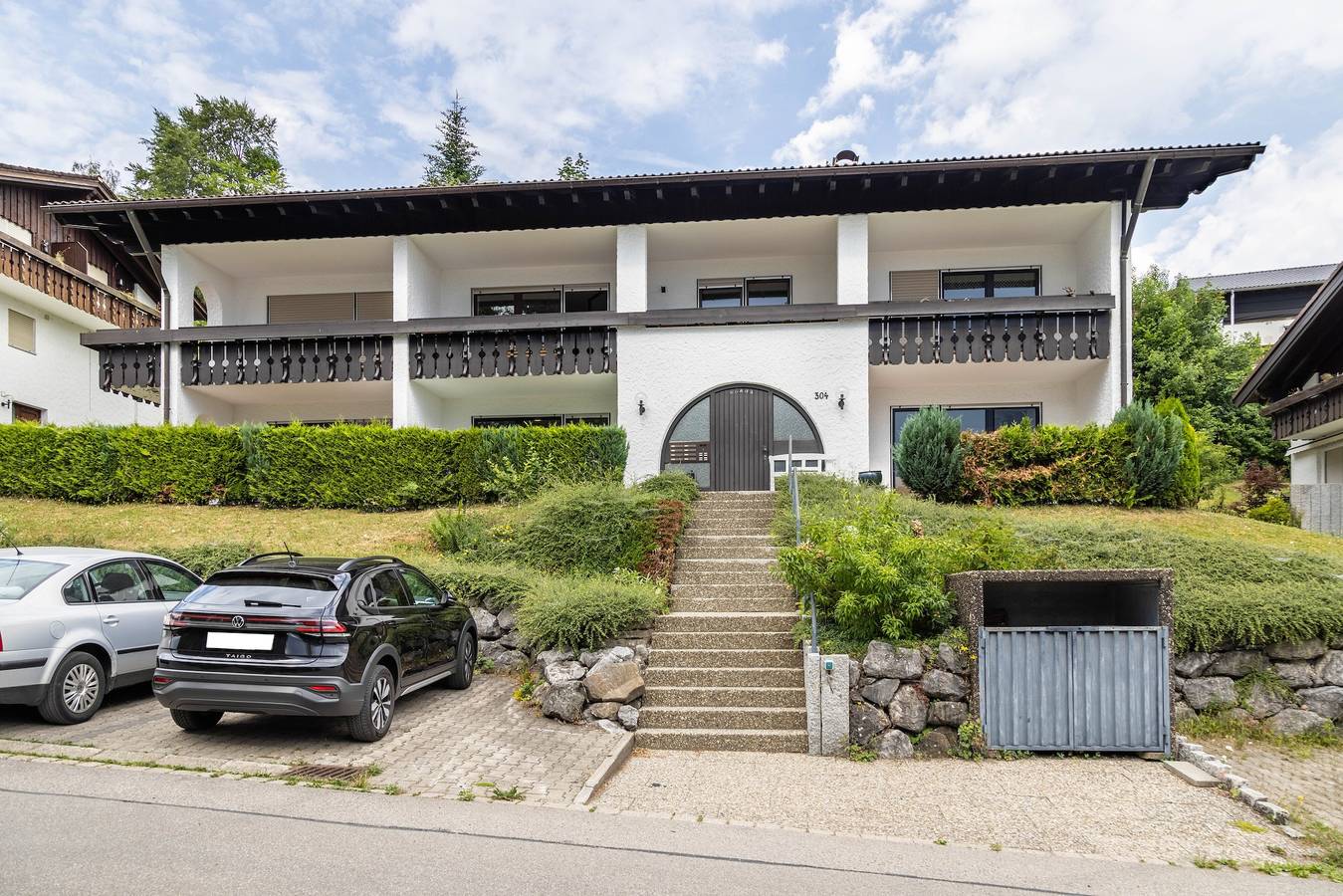 Geheel appartement, Appartement 'Hochgratblick' met bergzicht, privéterras en wifi in Oberreute, Zwaben (Bayern)