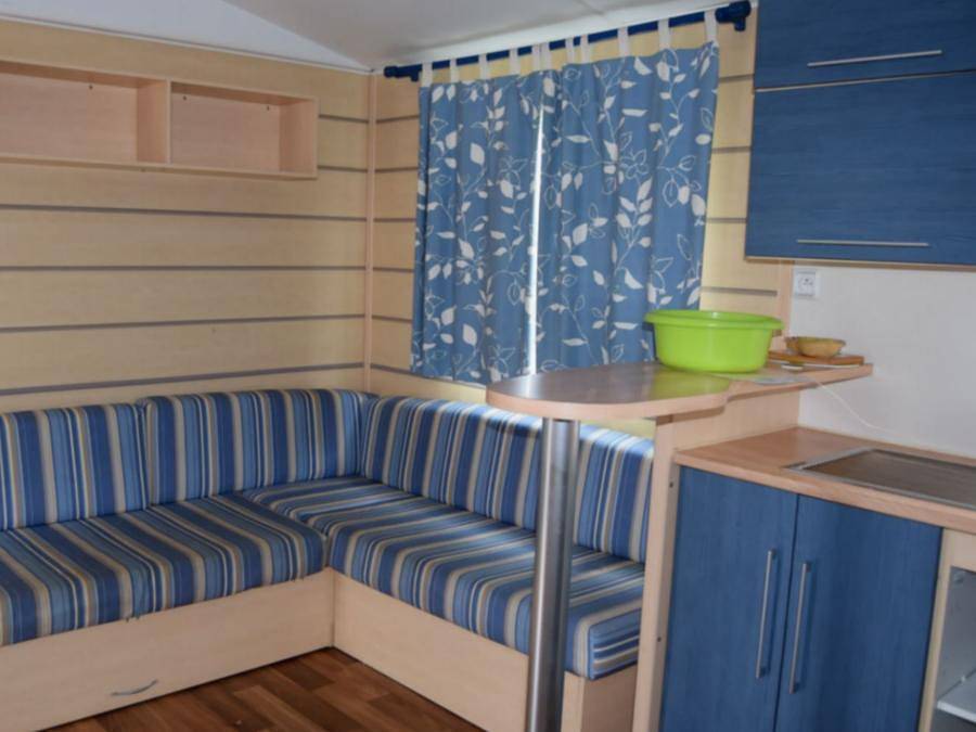 Camping les Etangs du Plessac  - Mobile home 4 persons - 2 Comfort Rooms in Saint-Félix-de-Bourdeilles, Périgord-Limousin Regional Nature Park