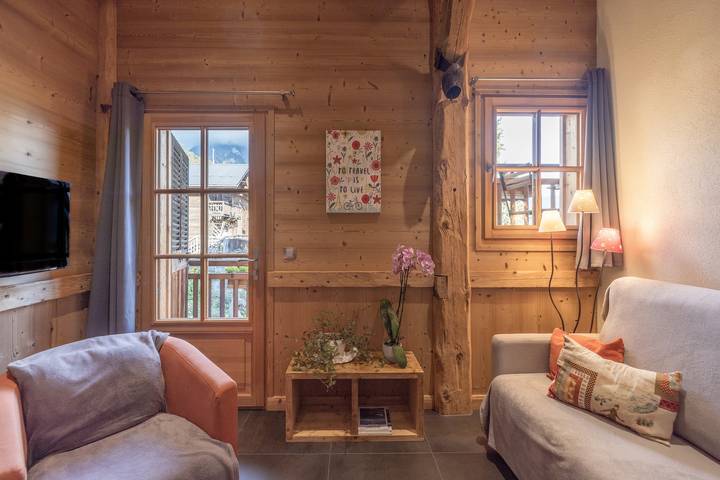 Appartement entier, Appartement "Appartement Samoëns" avec vue sur les montagnes, jardin privé et Wi-Fi in Samoëns, Région de Bonneville