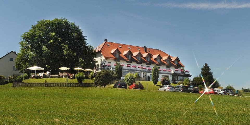 Höchsten Natur Erlebnis Hotel - Einzelzimmer Kat. I mit Dusche und Wc in Illmensee, Region Bodensee-Oberschwaben