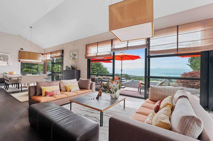 Villa für 9 Personen, mit Whirlpool und Balkon sowie Pool und Garten am Genfer See - 2