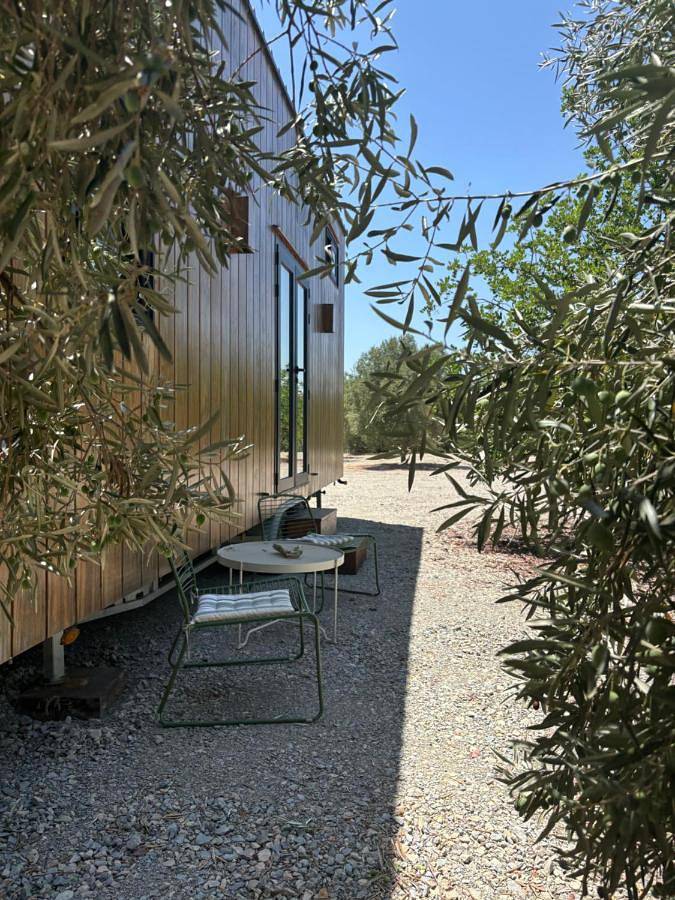 Camping pour 4 personnes, avec terrasse ainsi que vue et jardin en Algarve