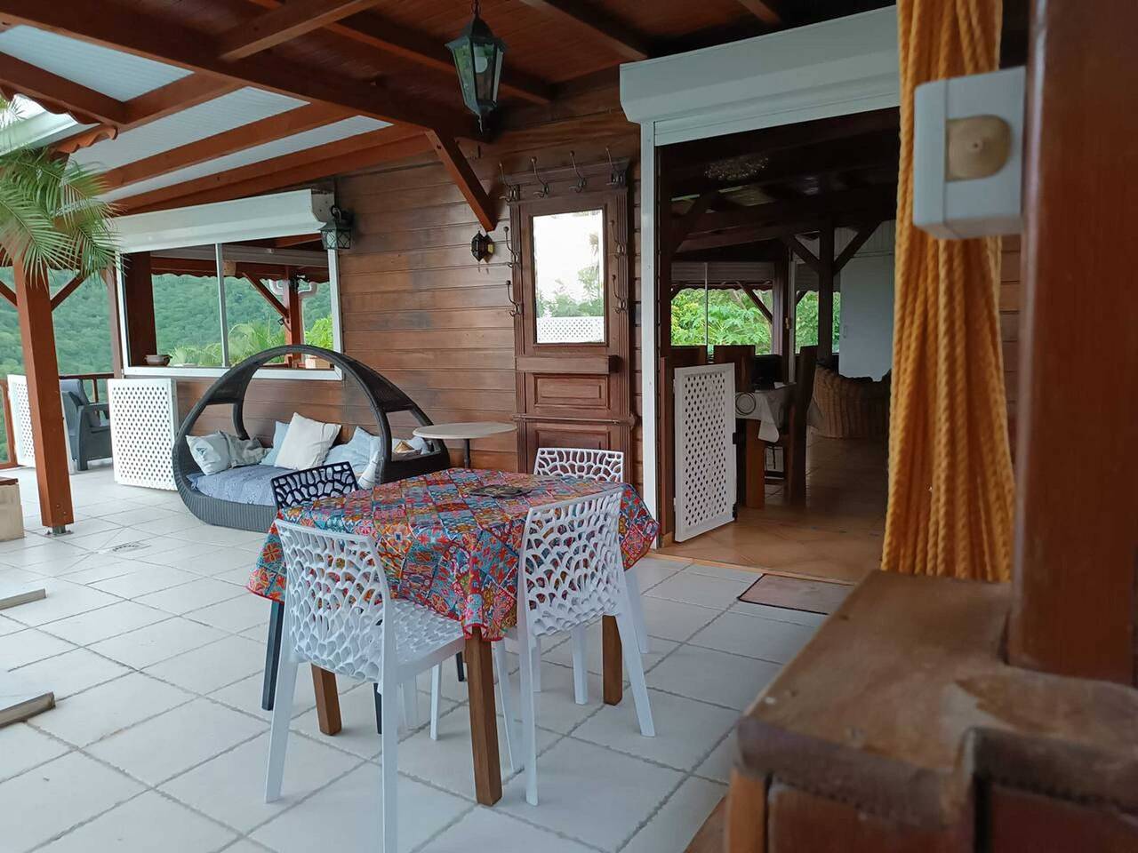 Villa with sea view in Vieux Habitants, pool in Vieux-Habitants, Guadeloupe (Caribbean)