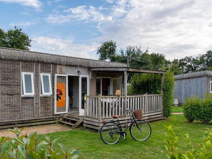 Camping Les Alizés - Mobilheim 6 personen - Exotic 30m² - 2 Zimmer Tv + Klimaanlage in Lannion, Ceinture Dorée