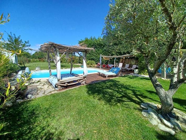 Villa pour 8 personnes, avec piscine ainsi que vue et jardin, animaux acceptés à Aix-en-Provence