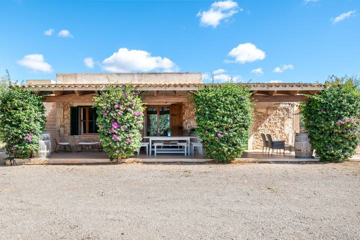 Finca 'Sa Vela' mit privatem Pool, Wi-Fi und Klimaanlage in Campos, Mallorca Süden