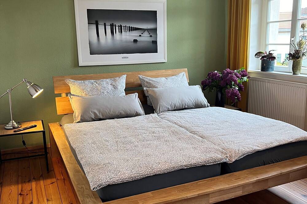 Ganze Wohnung, Apartment am Möser See-direkt am Havel-Radweg, 5 Gehminuten vom Strand entfernt in Brandenburg an der Havel