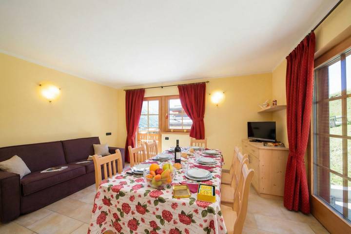 Hütte für 5 Personen, mit Balkon in Livigno