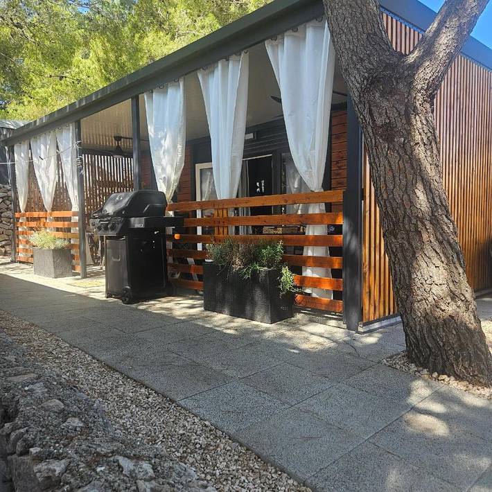 Camping für 4 Personen, mit Ausblick und Garten sowie Pool in Drage (Pakoštane) - 4