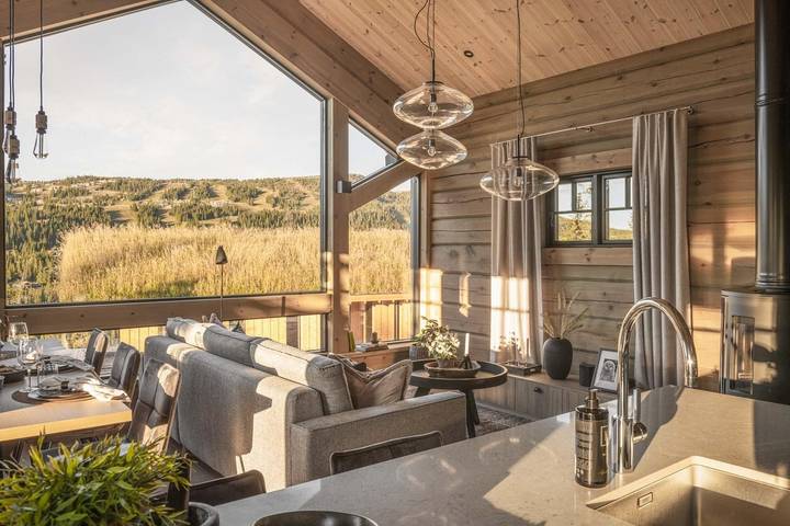 Chalet für 8 Personen mit Garten in Fåvang, Ringebu