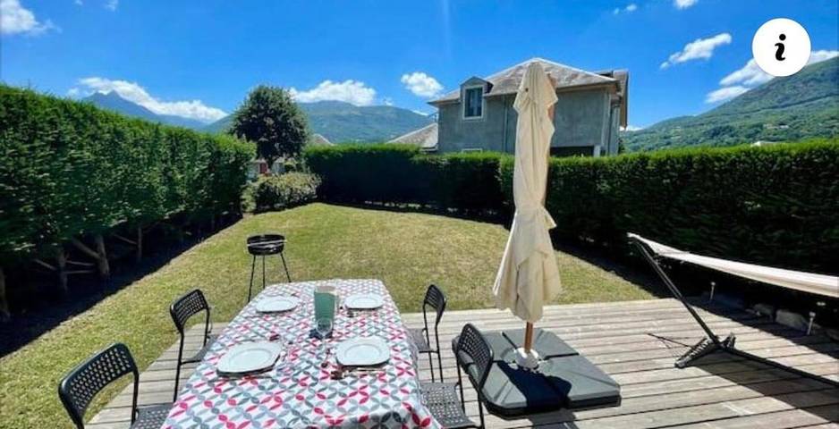 Maison de vacances pour 8 personnes, avec vue et jardin - 1