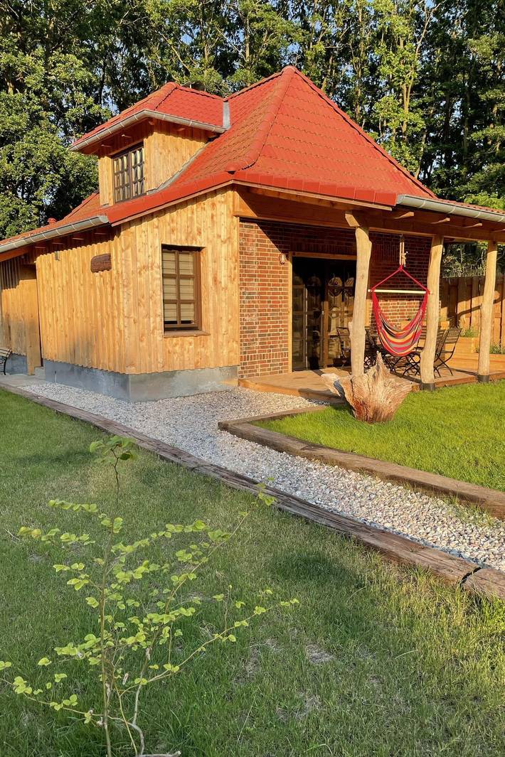 Ferienhaus für 3 Personen, mit Terrasse und Garten in Altwarp
