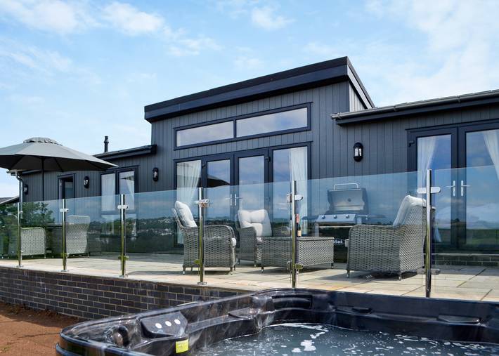 Chalet for 8 people in Wales