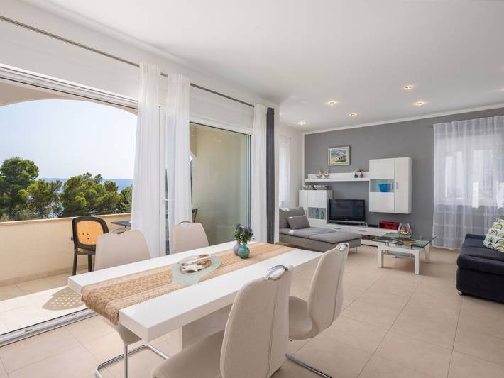 Apartament wakacyjny dla 4 osób, z Balkon w Marusici