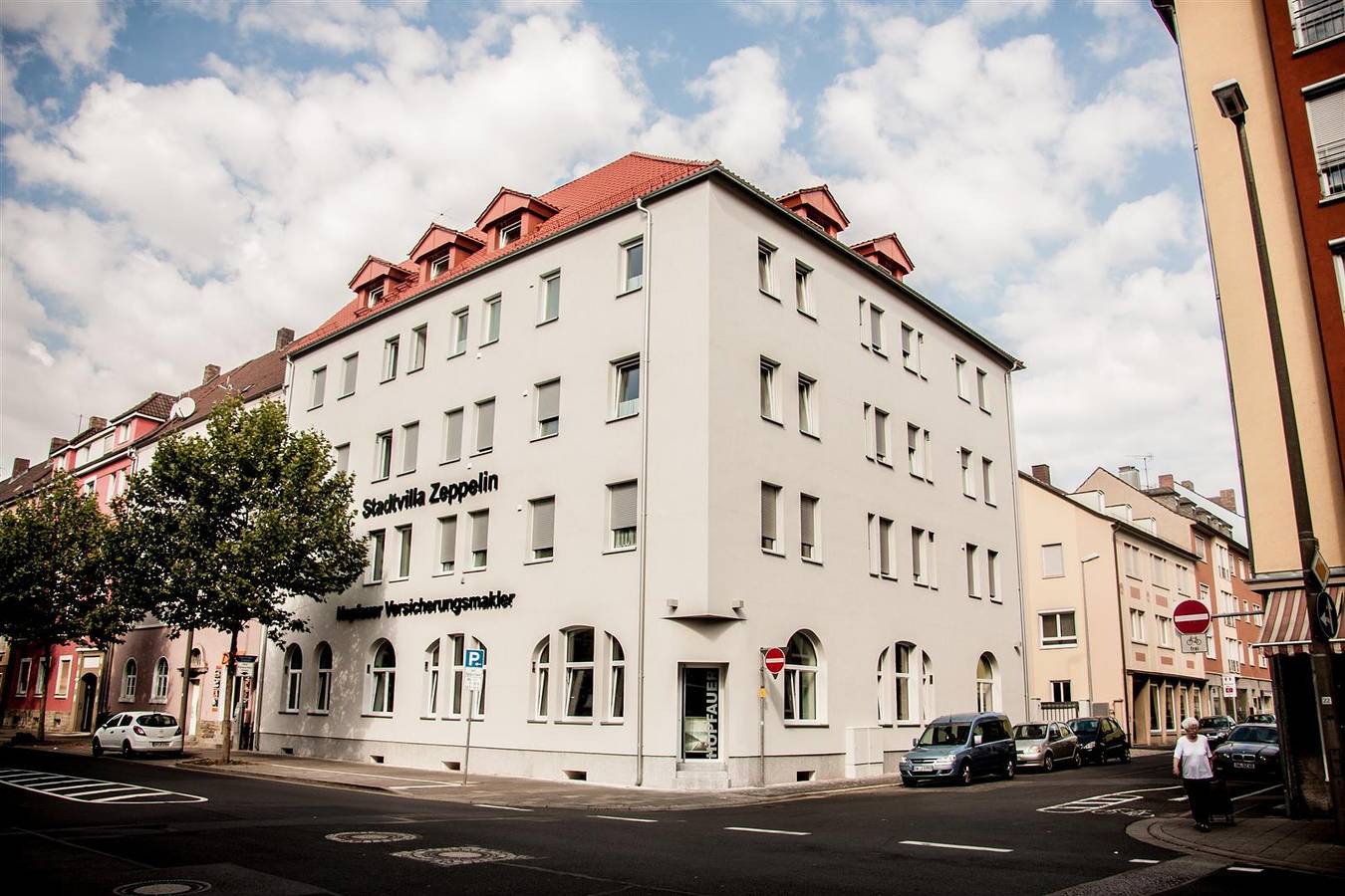 Aparthotel Stadtvilla Premium - Komfort Studio/Doppelzimmer mit Küchenzeile in Schweinfurt, Fränkisches Weinland