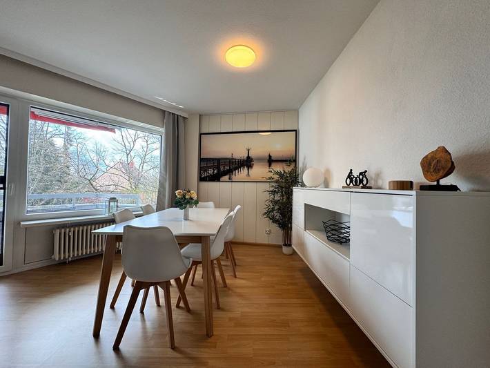 Ganze Wohnung, Fewo Bodenseeblick am Strandweg in Badestrand Bodensee Yachtclub Überlingen, Überlingen