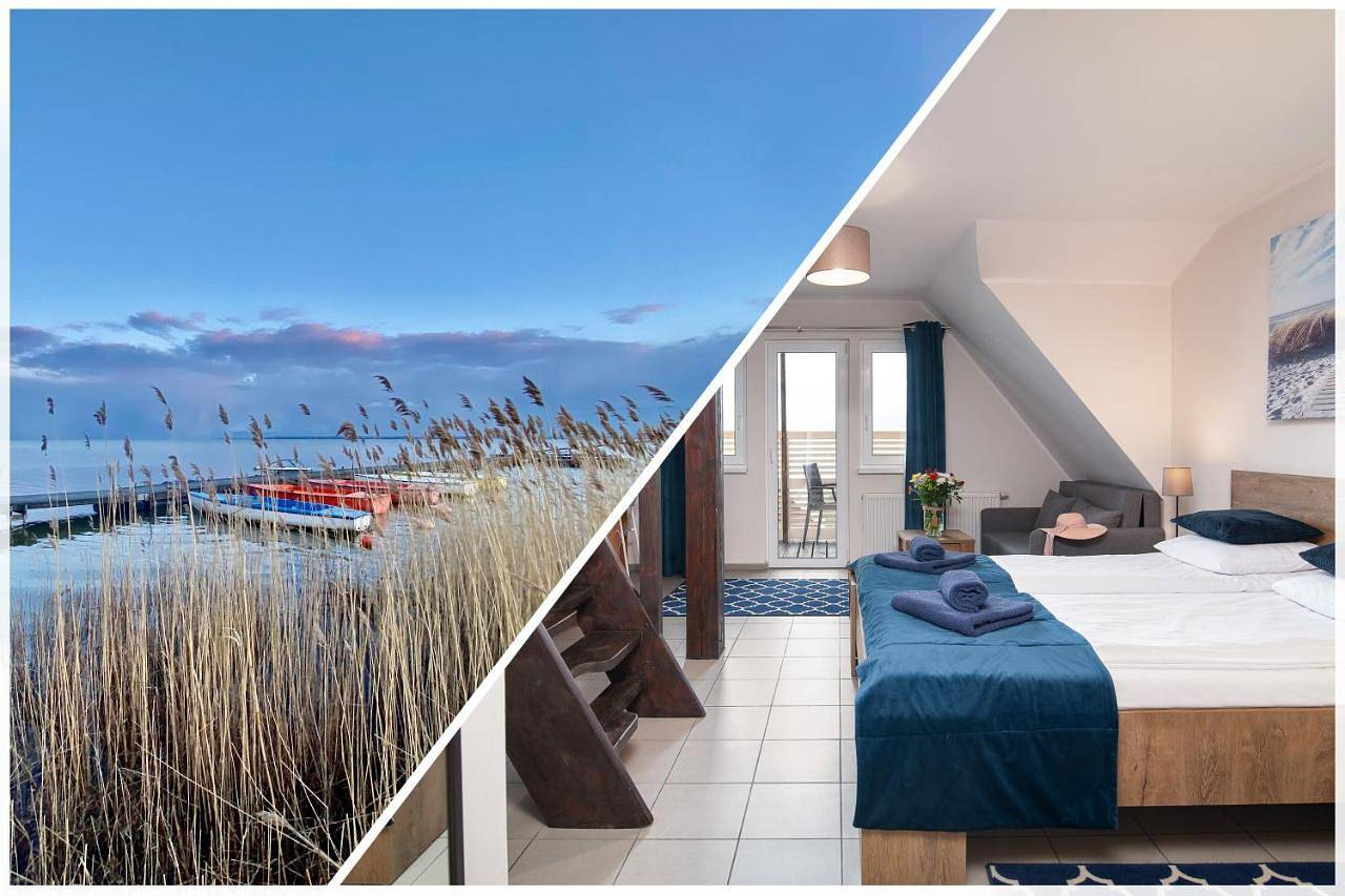 Kemping dla 4 osób z taras in Władysławowo, Mierzeja Helska