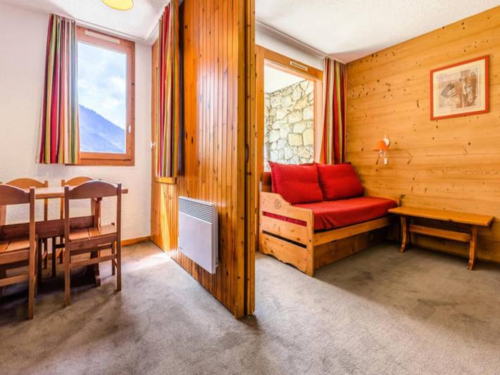 Gîte pour 4 personnes, avec terrasse, adapté aux familles à Les Avanchers-Valmorel - 2