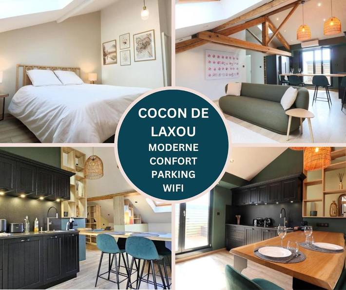 Gîte pour 4 personnes, avec Terrasse à Laxou