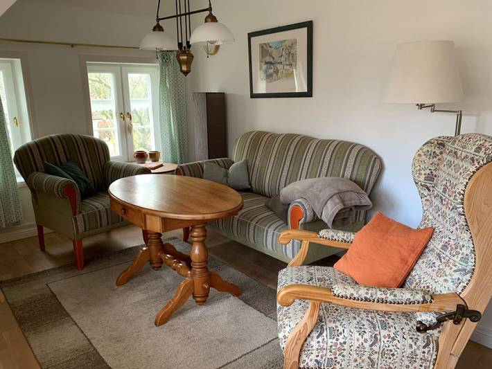 Ganze Ferienwohnung, Ferienwohnung Apfelrose - Urlaub im malerischen Inseldorf Oldsum in Nordfriesische Inseln (Schleswig-Holstein) (Schleswig-Holstein), Oldsum
