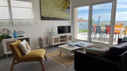 Gîte pour 6 personnes, avec balcon/terrasse dans Plage de la Grande Conque