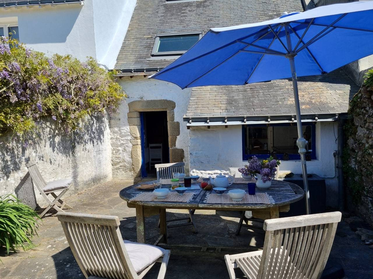 Maison de pêcheur au calme, 4 pers, proche plage, jardin, Wifi in Saint-Gildas-de-Rhuys, Côte des Mégalithes