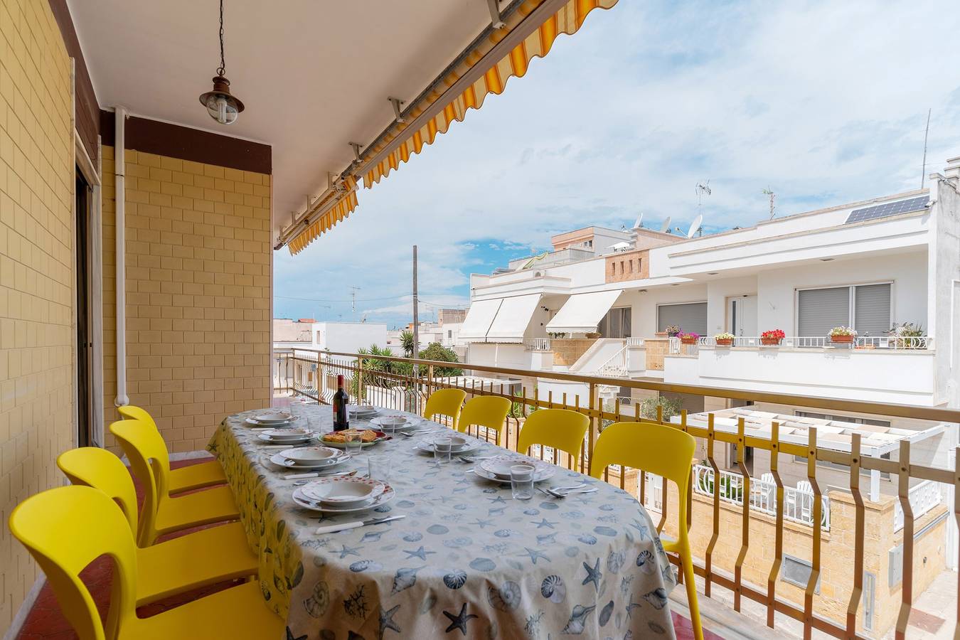 Ganze Wohnung, Ferienwohnung Casa Lilli 11 posti am Meer mit Meerblick, Klimaanlage und Balkon in Nardò, Nardò (gemeinde)