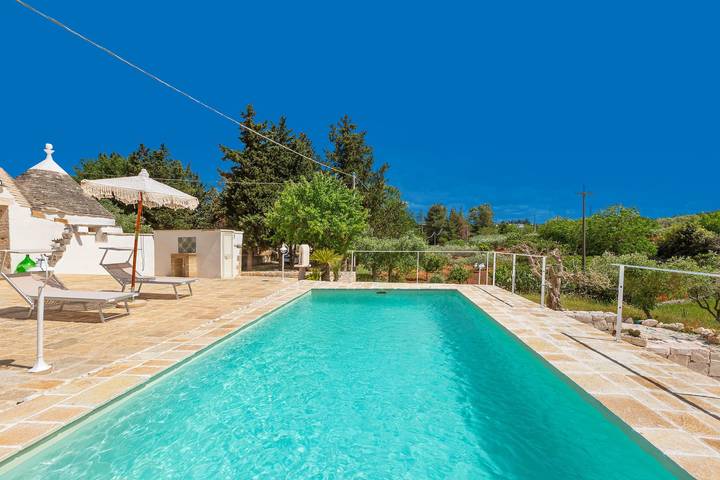 Trullo für 3 Personen, mit Pool und Garten in Apulien - 3