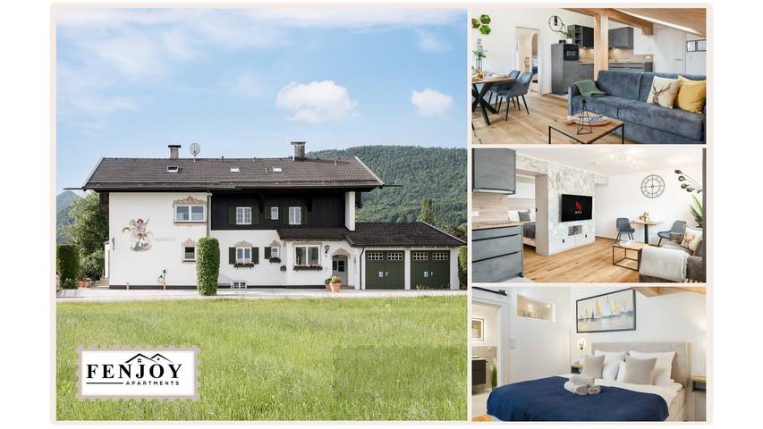 Ferienwohnung für 3 Personen, mit Terrasse und Garten in Bernau am Chiemsee