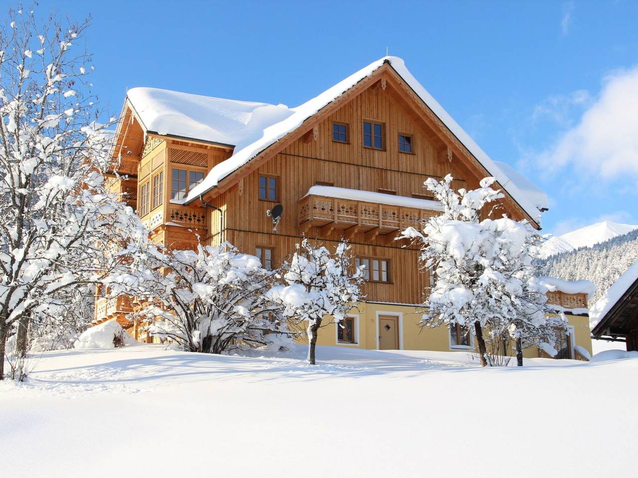 Ganze Wohnung, Penthouse Oberweiglhof - Dachstein West in Salzkammergut-Berge, Rußbach am Paß Gschütt