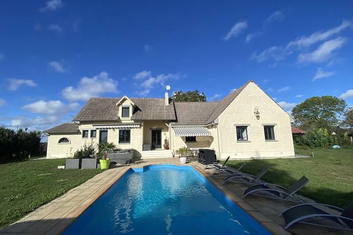 Maison de vacances pour 14 personnes, avec Jacuzzi ainsi que Jardin et Sauna