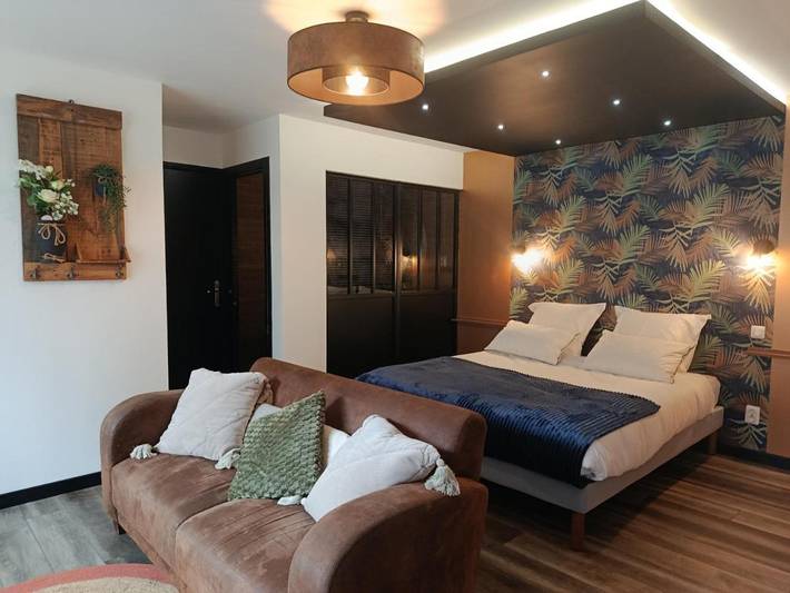 Chambre d’hôte pour 3 personnes, avec Terrasse et Vue