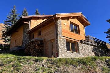 Gîte pour 6 personnes, avec sauna ainsi que jacuzzi et jardin à Saint-Véran