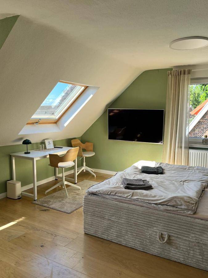 Ferienwohnung für 7 Personen, mit Balkon und Terrasse sowie Ausblick in Löningen - 2