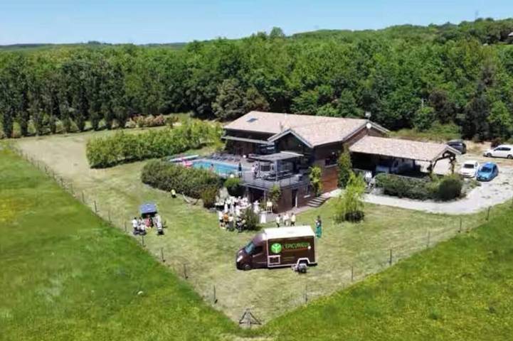 Location de vacances pour 20 personnes, avec jardin à Saint-Papoul