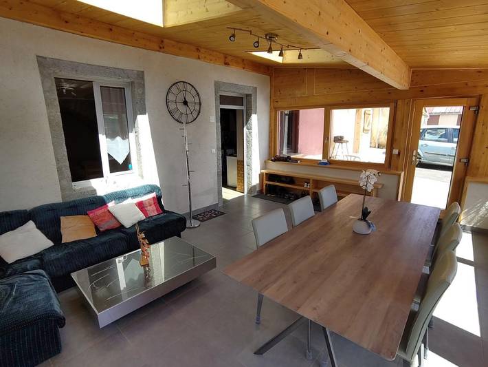 Gîte pour 5 personnes avec terrasse in Mouthe-Lac et Mont d’Or, Parc naturel régional du Haut-Jura